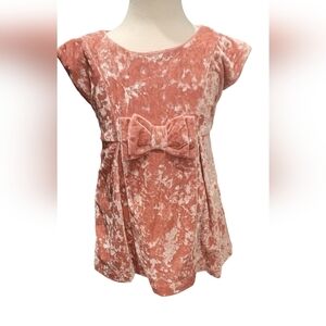 Cat & Jack Crushed faux velvet  sleeveless dress